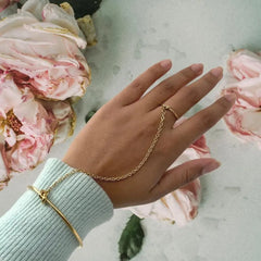 Isabella Gold Plated Bracelet - Lil Creations